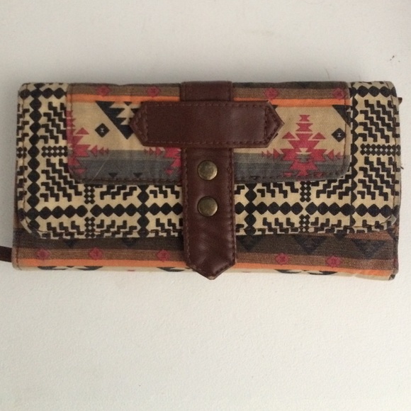 Tribal Print Wallet