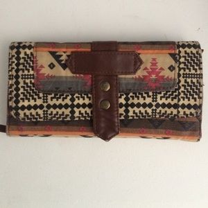 Tribal Print Wallet