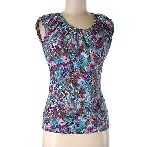 Ann Taylor LOFT Outlet Floral Knit Top