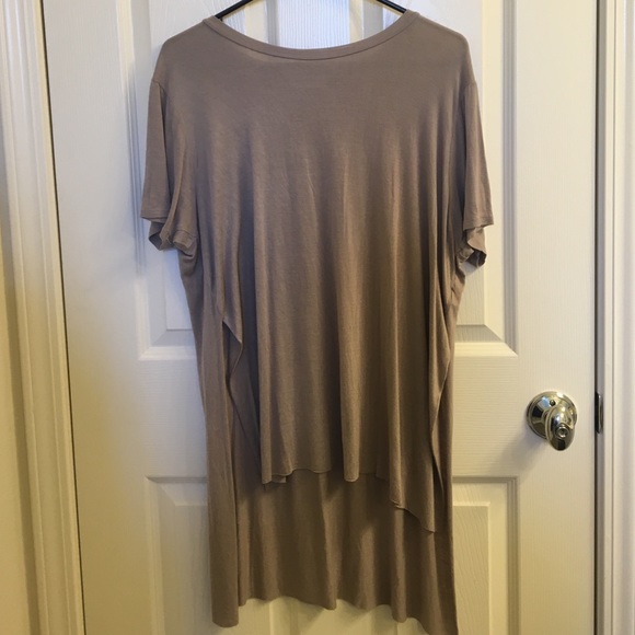 Side Slit High-Low Flowy Top