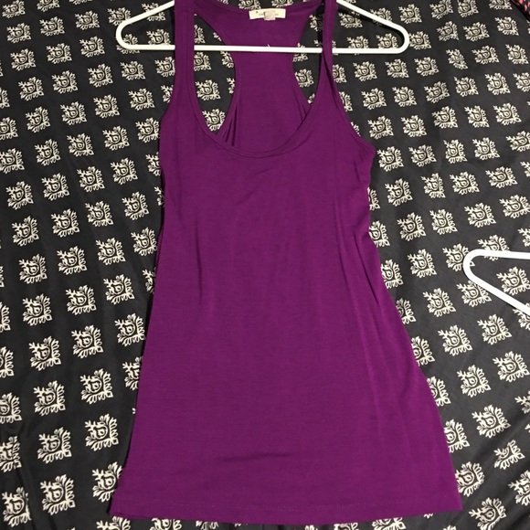 Purple tank top