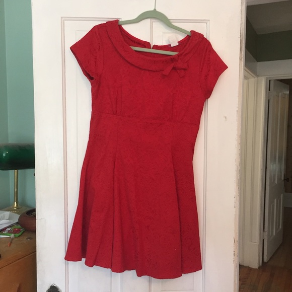 Modcloth - red - a line - dress