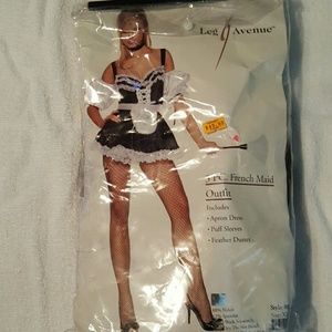 3 pc French maid outfit