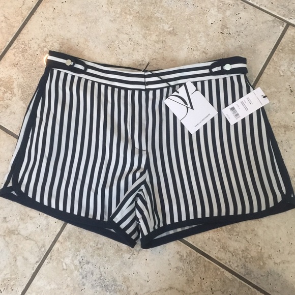 Brand New with tags DVF silk shorts size 2