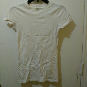 White cotton t shirt