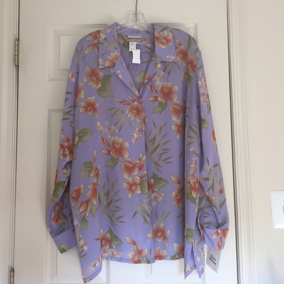 Coldwater Creek Tops - ***SALE*** NWT woman's blouse (plus)