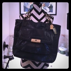 BLUE COACH HANDBAG: WILL TRADE