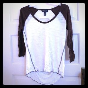 3/4 sleeve tee