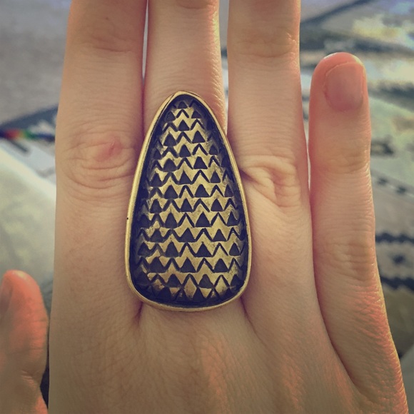 ❣Final Price❣Brass Geometric Ring.