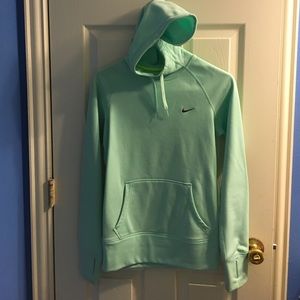 Sea green unisex Nike hoodie