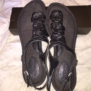 Bjorndal leather sandals w/ cushioned bottom!