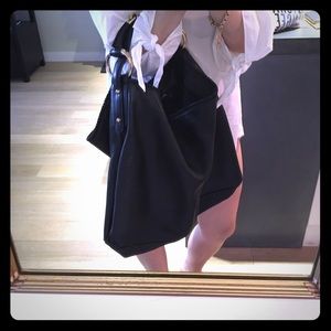 Gucci Black Leather Horsebit Bag