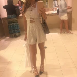 Cut outs romper like new small