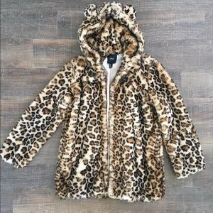Faux fur coat
