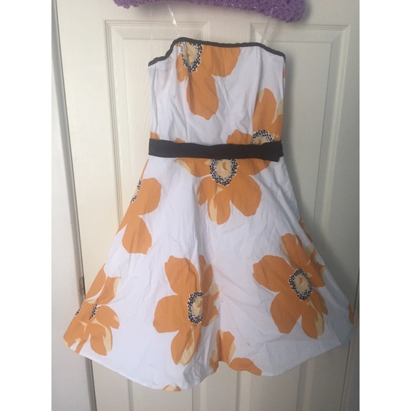Strapless sundress