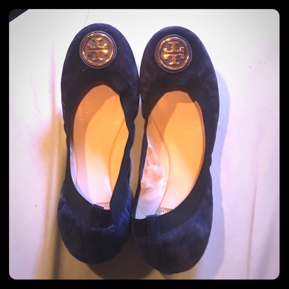 Tory Burch Suede Flats