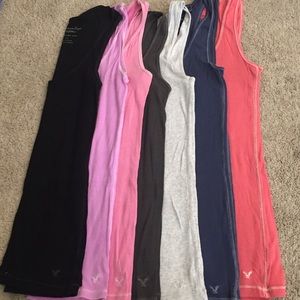 7 Racer back tanks