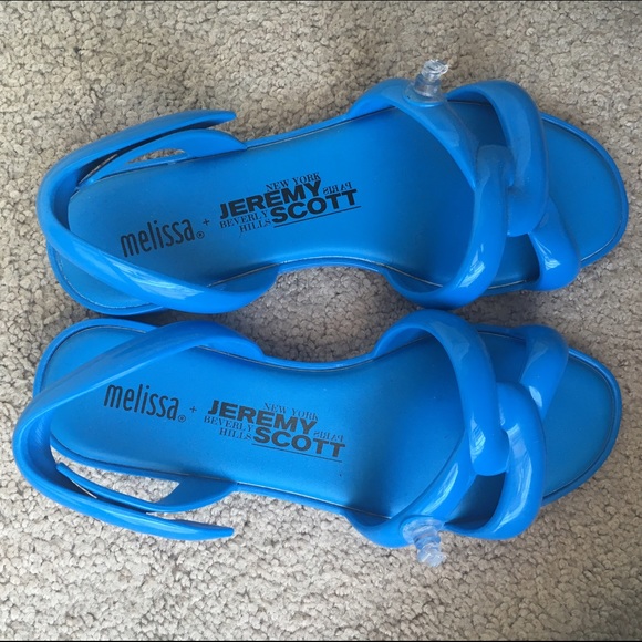 Melissa X Jeremy Scott limited edition sandals