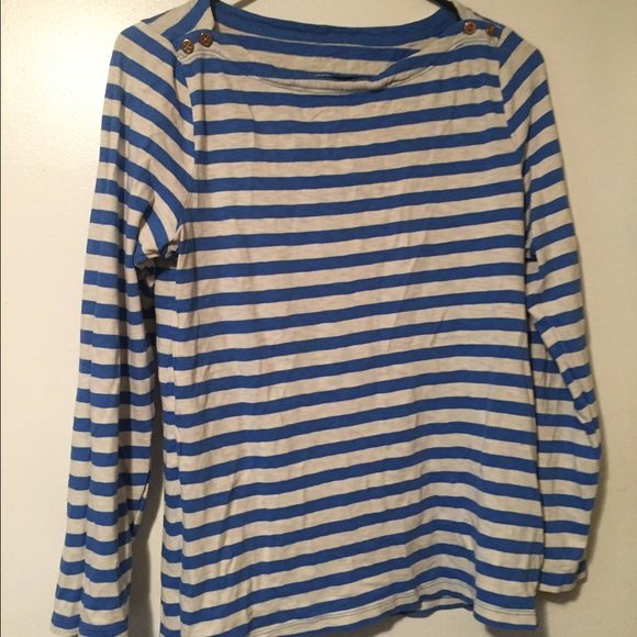 Striped boat neck LongSleeve