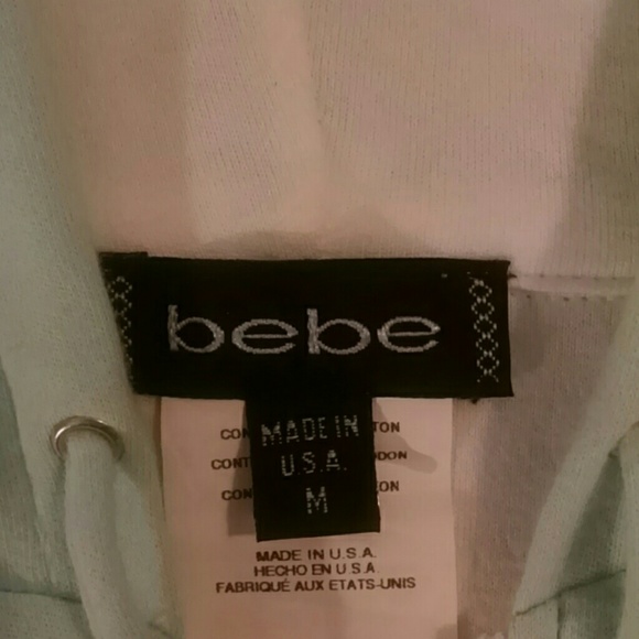 Mint bebe zip up hoodie - Picture 3 of 4