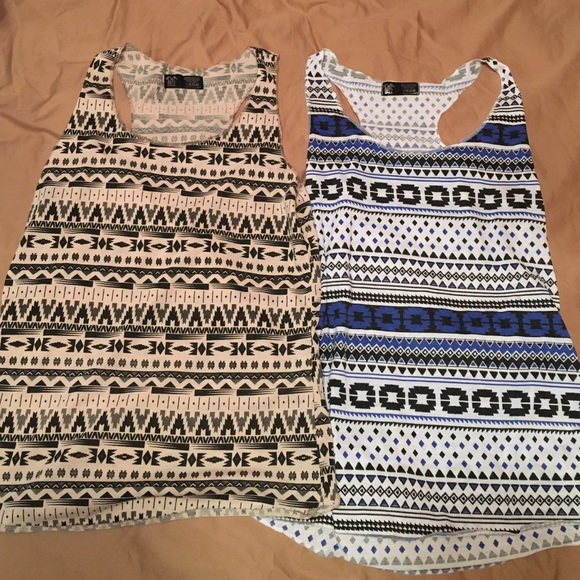 TWO racer back tanks from Thailand