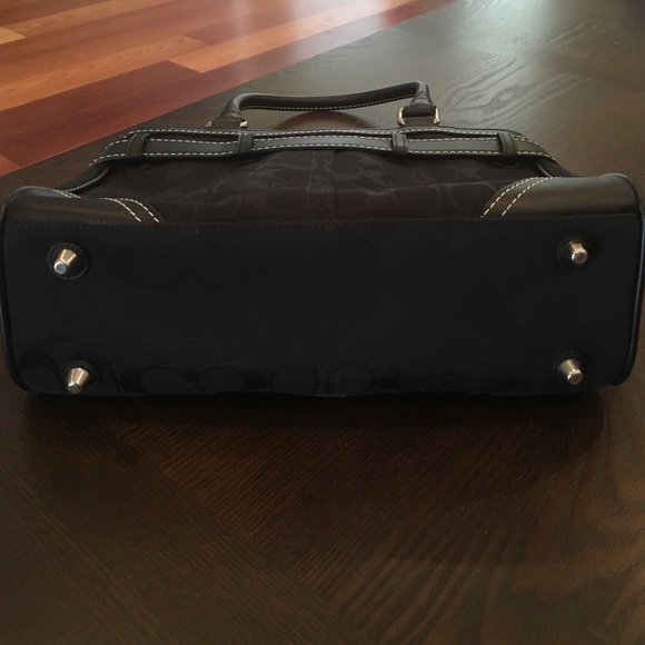 Coach Black Shoulder Purse - Picture 4 of 4