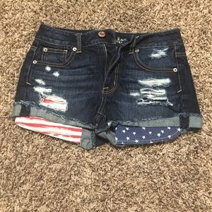 American Eagle High Wasted Shorts