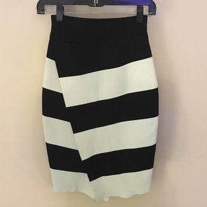 ALC Striped Skirt