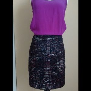 ⚡️SALE ⚡️LOFT Multi-Colored Tweed Skirt