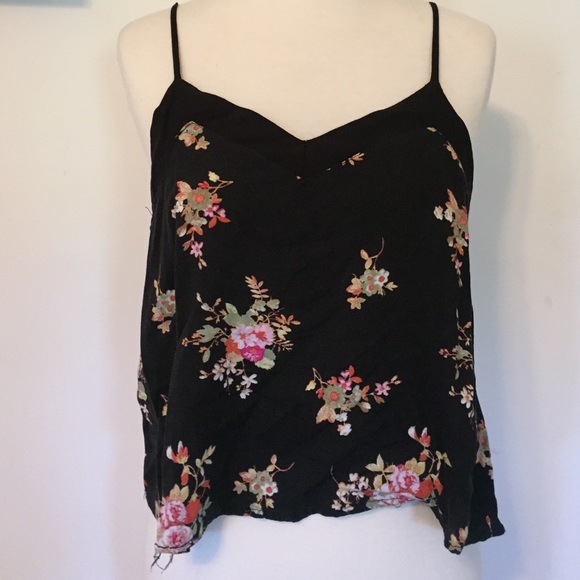 Floral crop top