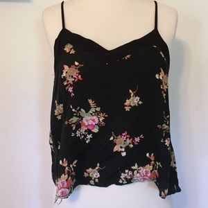 Floral crop top