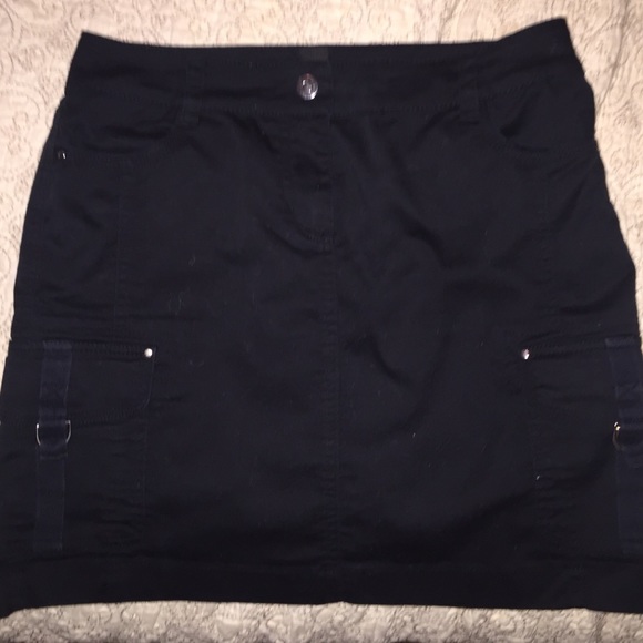 White House Black Market cargo mini skirt
