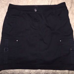 White House Black Market cargo mini skirt