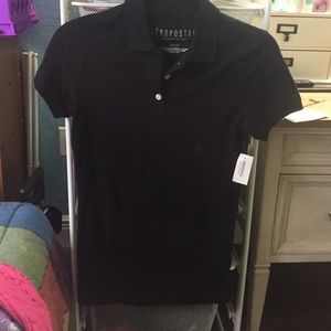 New black Aeropostale polo