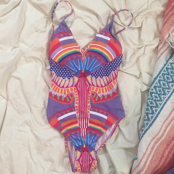 Aztec tribal print bathing suit 💕⚡️