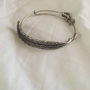 Alex and Ani feather bracelet