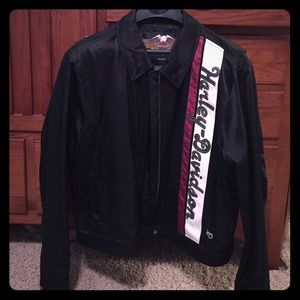 Women's Harley Davidson jacket.