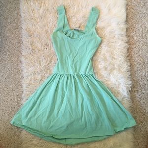 Backless Teal Dress from LA Hearts