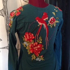 Johnny Was long sleeve top