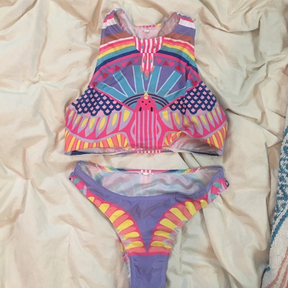 Tribal colorful bikini 💕👽⚡️