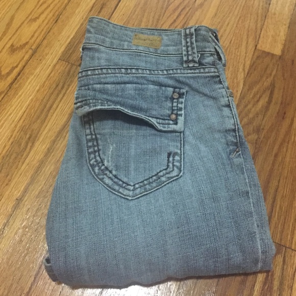 See Thru Soul Bootcut Jeans