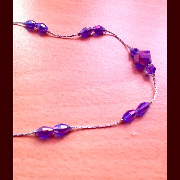 Blue stone anklet /bracelet