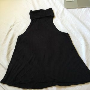 Free people sleeveless turtleneck top