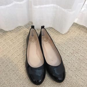 Vince Camuto Black Patent Flats