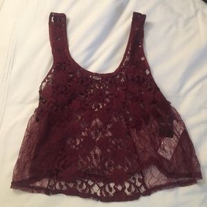 beautiful lace tank top