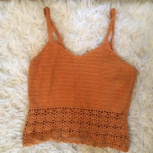 Vintage, Crocheted Crop Top