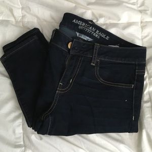 AEO Jeggings 4 super stretch dark wash