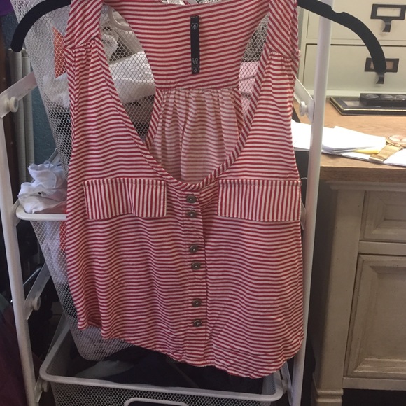 Striped crop top