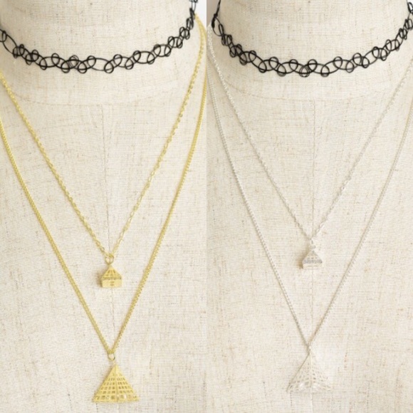 Double chain triangle chokers