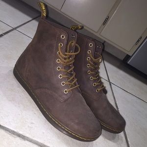 Dr. Marten 8-Eye Leather Boot.